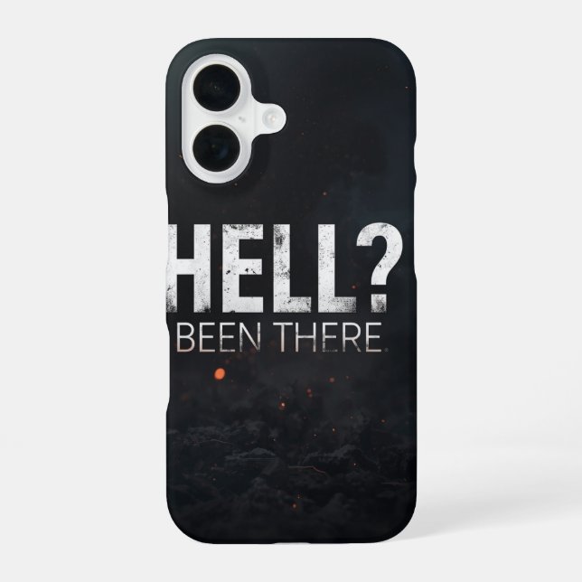 Coque iPhone 16 Back From Hell (Verso)