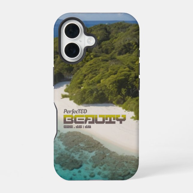 Coque iPhone 16 Beauté parfaite (Verso)