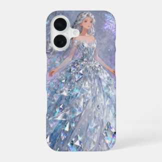 Coque iPhone 16 Boîtier iPhone 16 Princesse des Glaces – Reine Mag