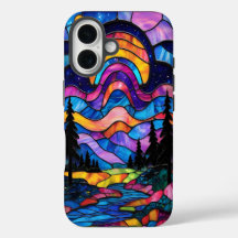 Boîtier téléphonique Aurora Borealis