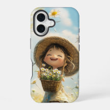 Boîtier téléphonique Sunlit Daisy Dreams Cottageco
