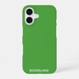 Coque iPhone 16 Boomslang green color