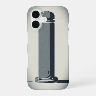 Coque iPhone 16 Borne de rue rétro