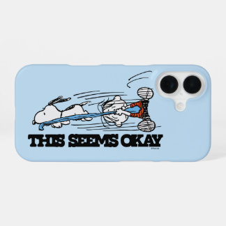 Coque iPhone 16 cacahuètes | Snoopy & Linus