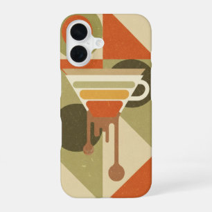 Coque iPhone 16 Café filtré vintage