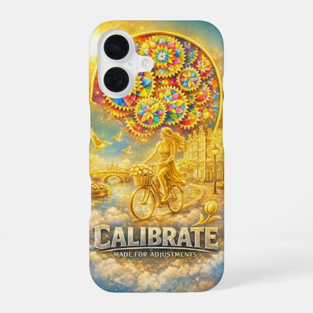 Coque iPhone 16 CalibrateMind (Verso)
