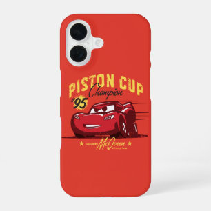 Coque iPhone 16 Cars 3 Lightning McQueen - #95 Champion de la Co