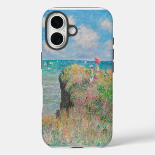 Coque iPhone 16 Ciel bleu et nuages Monet Impressionniste Peinture