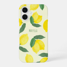 Citrons jaunes aquarelle vibrants