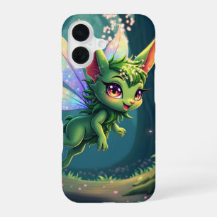 Coque iPhone 16 Créature de Fée Enchantée – Lutin de la Forêt Magi