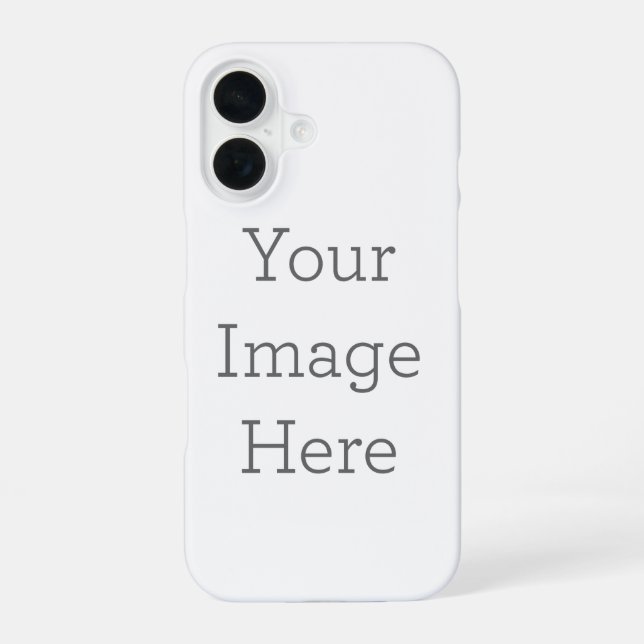 iPhone 16 Mince Case, Brillante (Verso)