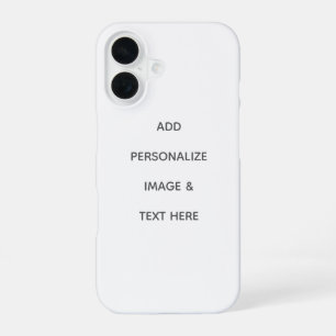 Coque iPhone 16 Créez Votre Propre Personnalisation
