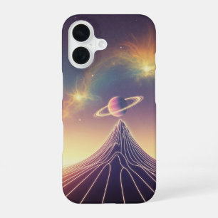 Coque iPhone 16 Crête Cosmique Vintage