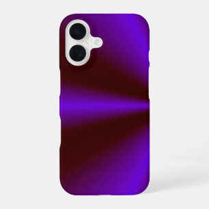 Coque iPhone 16 Crimson rose pourpre arc-en-ciel