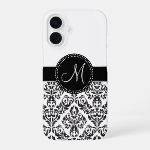Coque iPhone 16 Damas monogrammes