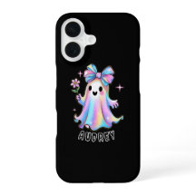 Design Fantôme coloré avec Bow et Flower