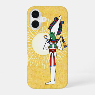 Coque iPhone 16 Dieu égyptien antique Osiris