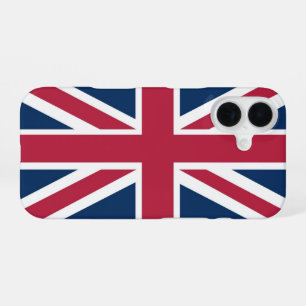 Coque iPhone 16 Drapeau britannique