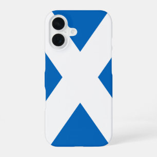 Coque iPhone 16 Drapeau de l'Écosse