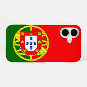 Coque iPhone 16 Drapeau du Portugal