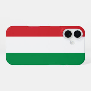 Coque iPhone 16 Drapeau Hongrie