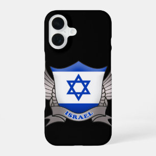 Coque iPhone 16 Drapeau israélien