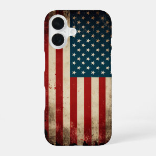 Coque iPhone 16 Drapeau USA