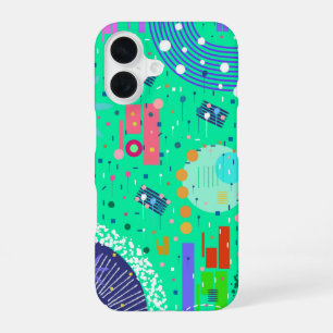 Coque iPhone 16 Été Mousse de Mer : Art Abstrait