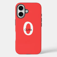 Étui Case-Mate Tough pour iPhone 16 INITIAL PERSON