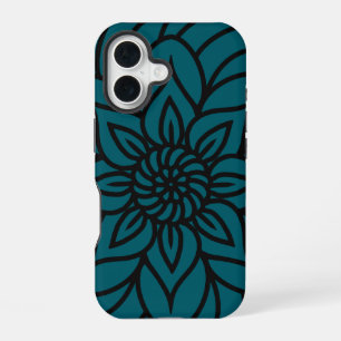 Coque iPhone 16 Étui de téléphone à motif mandala