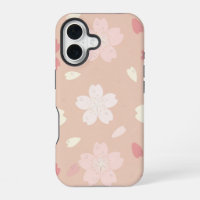 Étui de téléphone à motif sans couture de fleurs d