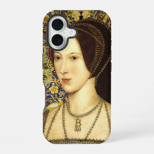 Coque iPhone 16 Étui de téléphone Anne Boleyn Reine d'Angleterre