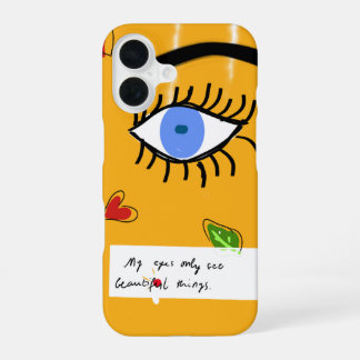 Coque iPhone 16 Étui de téléphone avec affirmation positive