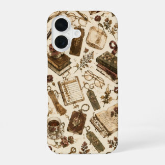 Coque iPhone 16 Étui de téléphone collage vintage