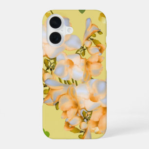 Coque iPhone 16 Étui de téléphone élégant avec cœurs et fleurs
