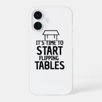 Étui de téléphone Flipping Tables