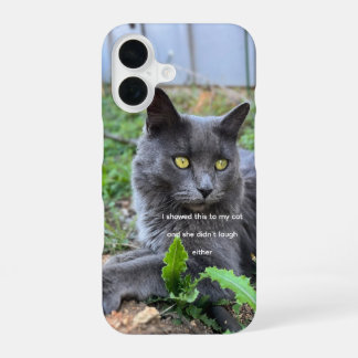 Coque iPhone 16 étui de téléphone pour chat
