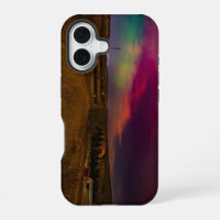 Étui iPhone "Lady Aurora" Aurores Boréales