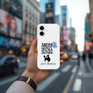 Coque iPhone 16 Étui pour iPhone 16 avec typographie personnalisée