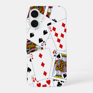 Coque iPhone 16 Étui pour iPhone 16 Cartes de Poker