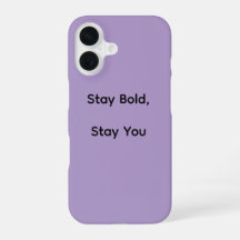 Étui pour iPhone Stay Bold