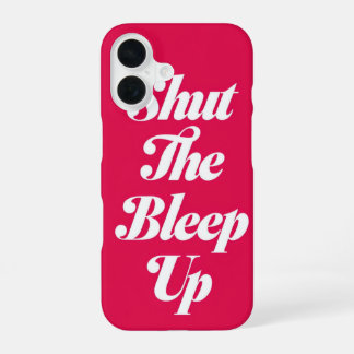 Coque iPhone 16 Étui pour iphone « Taisez le juron »