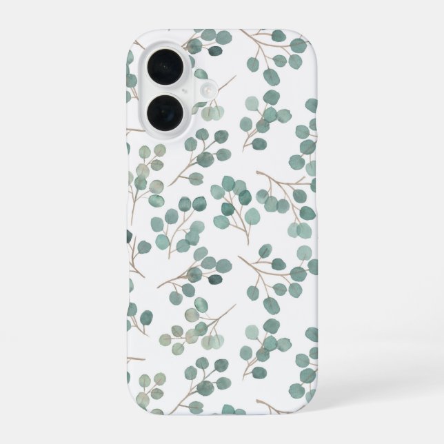 Coque iPhone 16 Eucalyptus (Verso)