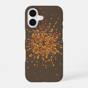 Coque iPhone 16 Explosion de pixels vintage