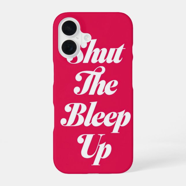 Coque iPhone 16 Fermer Le Sommeil _ coque iphone (Verso)