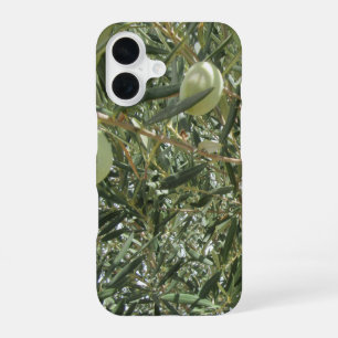 Coque iPhone 16 Feuilles d'olivier