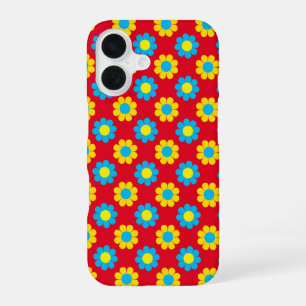 Coque iPhone 16 Fleur Pop Power