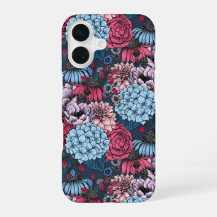 Coque iPhone 16 Fleurs de jardin