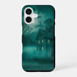Coque iPhone 16 Fonds d'écran de téléphone Halloween pour effrayer