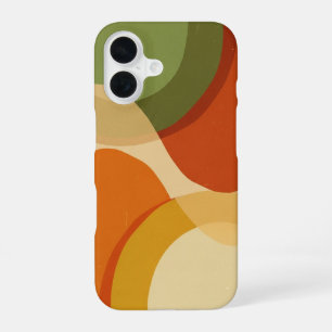 Coque iPhone 16 Formes abstraites vintage